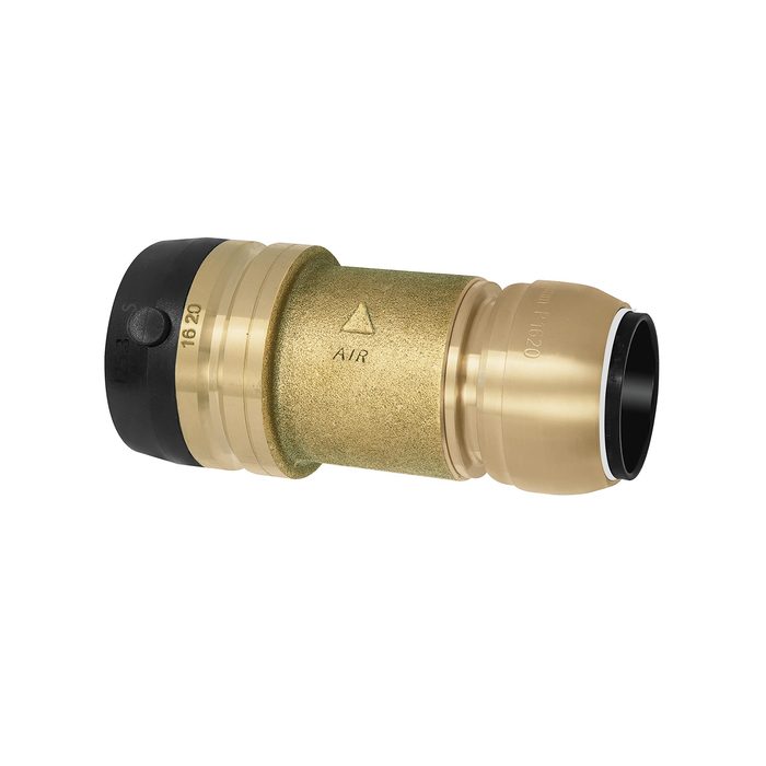 [117051] RIEGLER Reducing connector, MS, "sharkbite", 22 mm, for outer pipe ø 15 mm