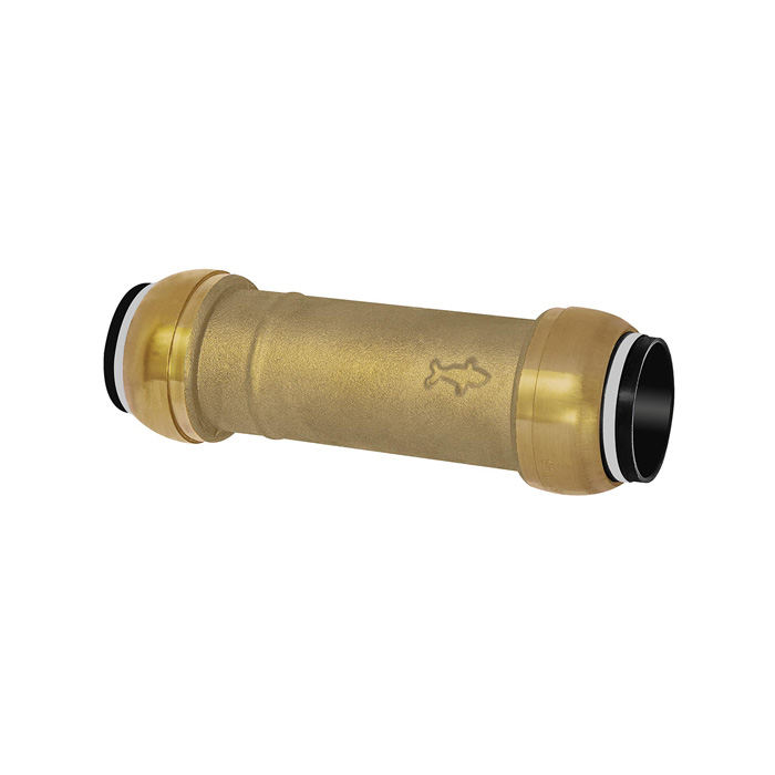 RIEGLER Reparatur-/Schiebeverb., MS, »sharkbite«, für Rohr-Außen-ø 22 mm