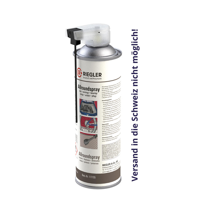 [117155] RIEGLER Allroundspray, ohne PTFE, Multidüse, 500 ml