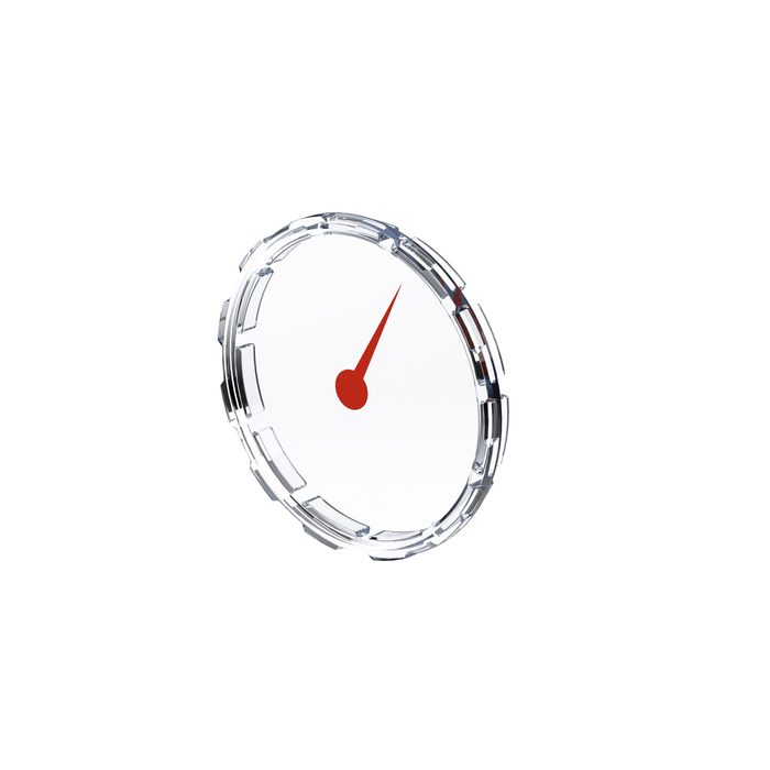 [117195] RIEGLER Viewing panel, plastic, MZ red on viewing panel, NG 63