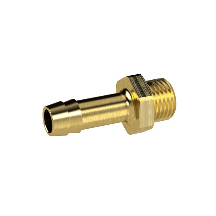 [117768] RIEGLER Screw-in hose nozzle, R1/2 a., for hose LW 16, SW 24, MS