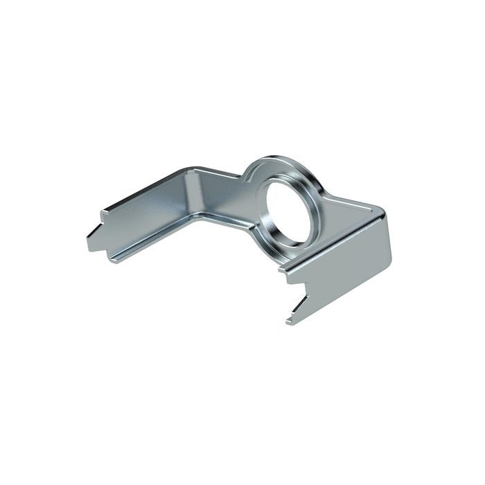 [117943] RIEGLER Bügelbefestigung f. Einbau, Stahl, f. Mano. Typ 111.12 Ø 50 mm