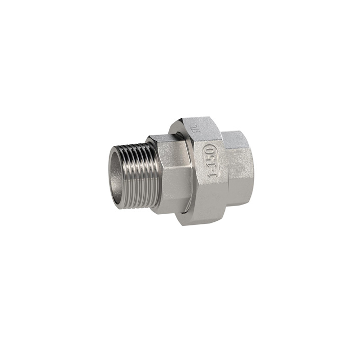 sol. Double nipple, con.tight, Rp/R 1 1/4, I/A, SW 65, ES1.4408