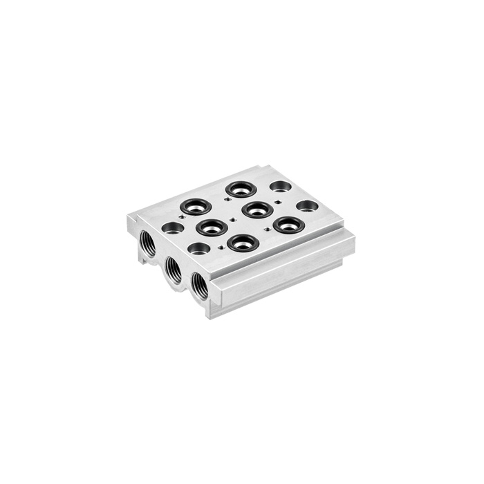 Multiple base plate 2-fold "BASIC", G 1/8