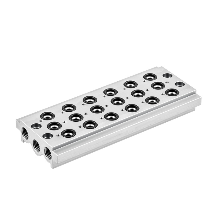 Multiple base plate 6-fold "BASIC", G 1/8