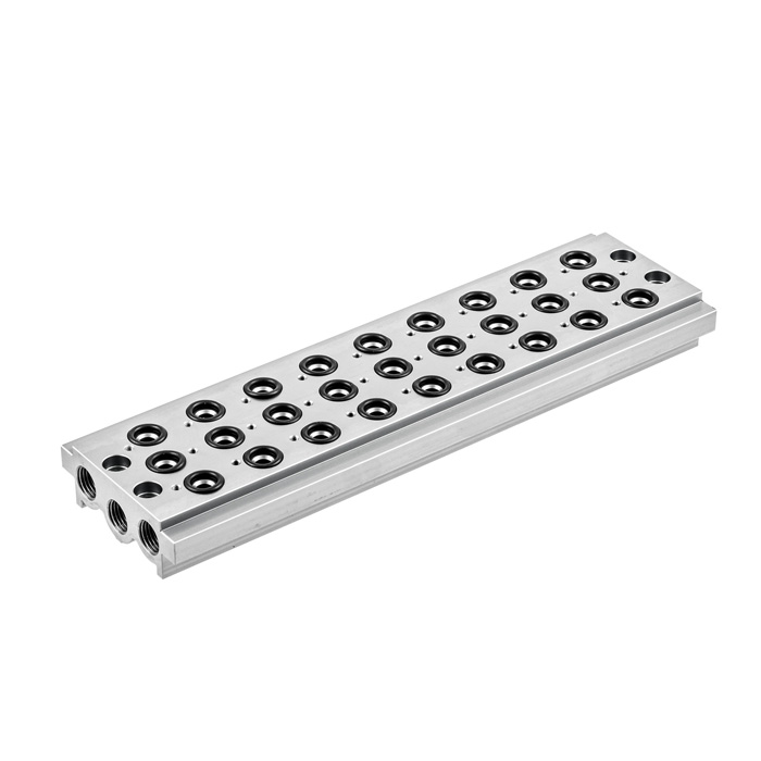 Multiple base plate 9-fold "BASIC", G 1/8