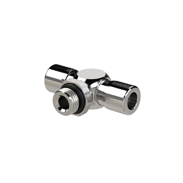 RIEGLER T-Steckverschraubung »NonPlusUltra«, drehb., G 1/4, Ø 8mm, VPE10