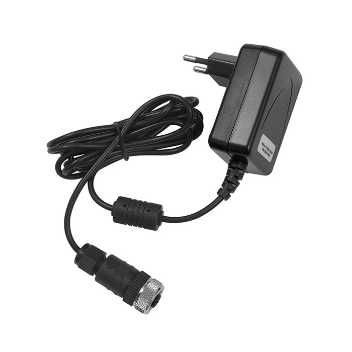 [135865] RIEGLER Steckernetzteil 100-240 V AC / 24 V DC, 5-polig, M12x1