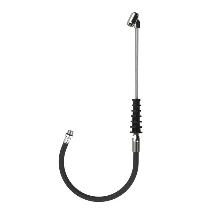 [137580] RIEGLER Hose TS, 40 cm, G 1/4, rigid, hand riffle blade standard version.