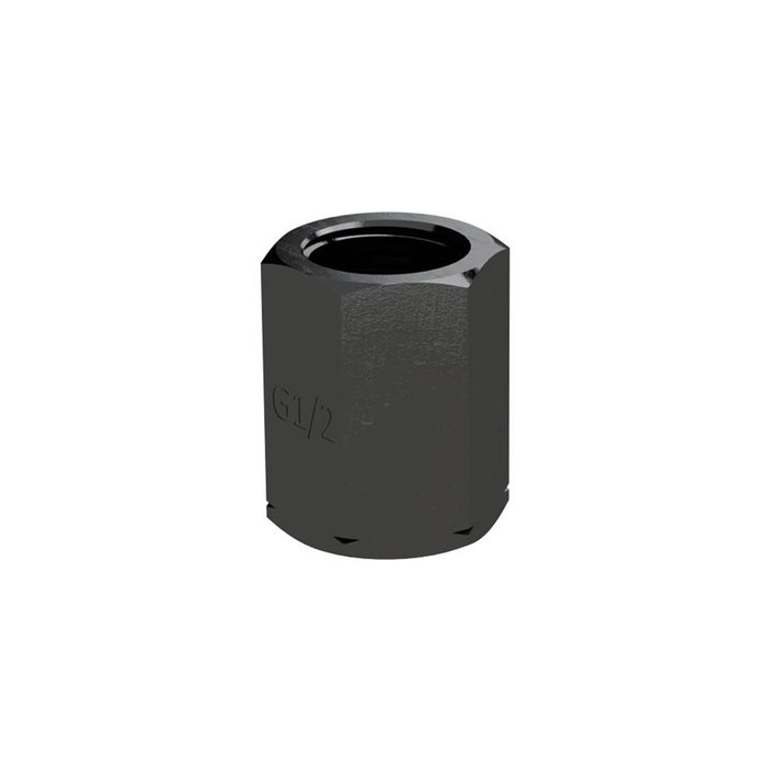 [139128] RIEGLER Clamping sleeve, G 1/2, to DIN 16283, hexagonal, burnished steel