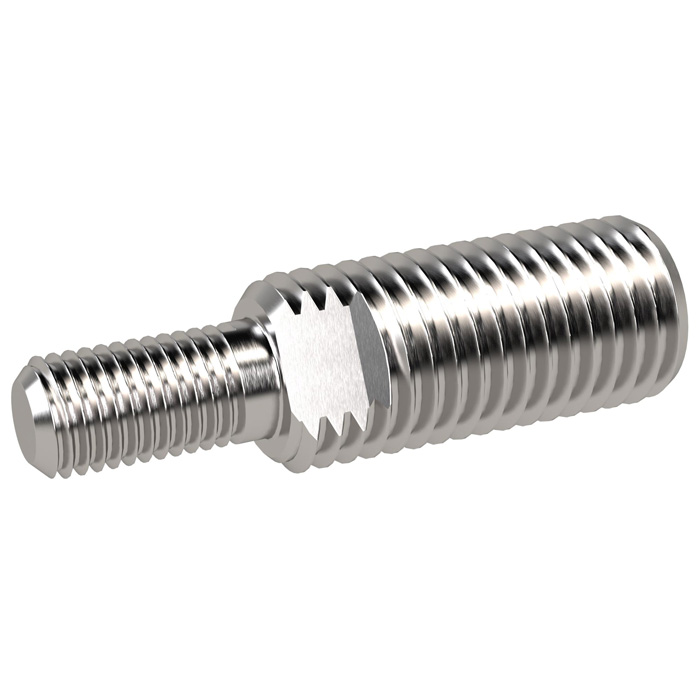 Threaded nipple M6, for piston rods IG M3, piston Ø 12 mm