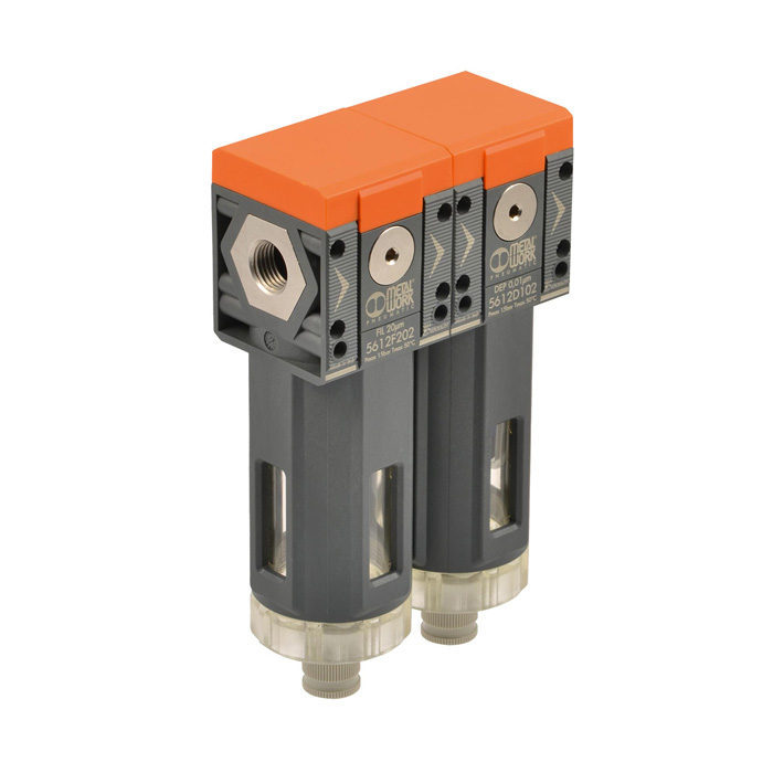 RIEGLER Filter+Ölfilter »SYNTESI«, BG 1, G 1/8, 5 µm + 0,01 µm, RMSA