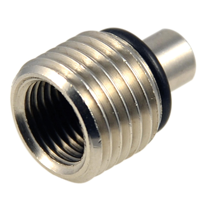 RIEGLER Adapter for pressure gauge, G 1/4 AG, G 1/8 IG