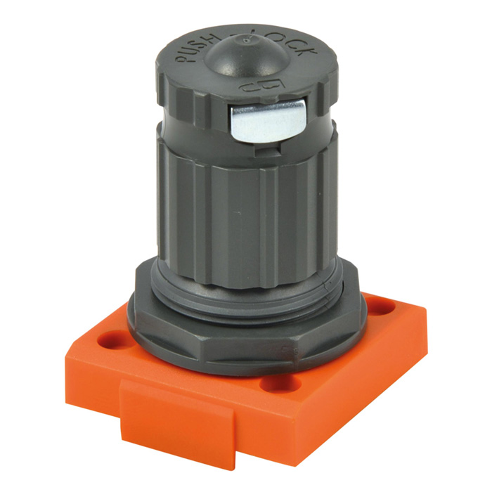 RIEGLER Regulator attachment (bell) "SYNTESI", BG 1, 0 - 12 bar