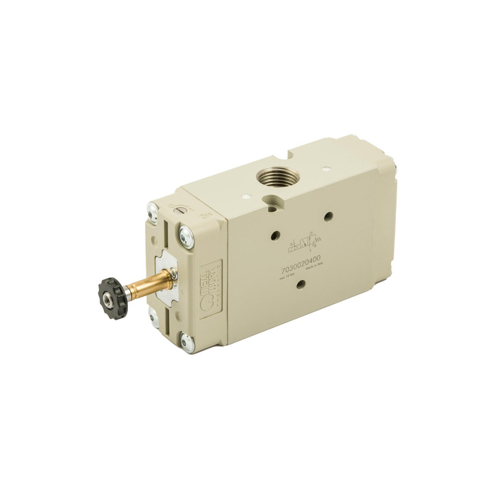 3/2-way valve, electropneumatic, monostable, G 1/2, NO