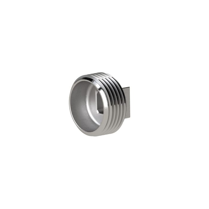 [118895] RIEGLER Screw plug, square, G 1/2, AG, SW 10, ES 1.4408