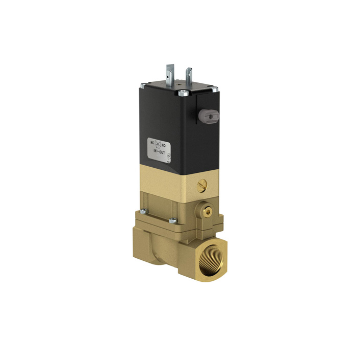 2/2-way MV, NC, MS, G 1, DN 25, PN 0.2-10, NBR, pre-wired 110V AC