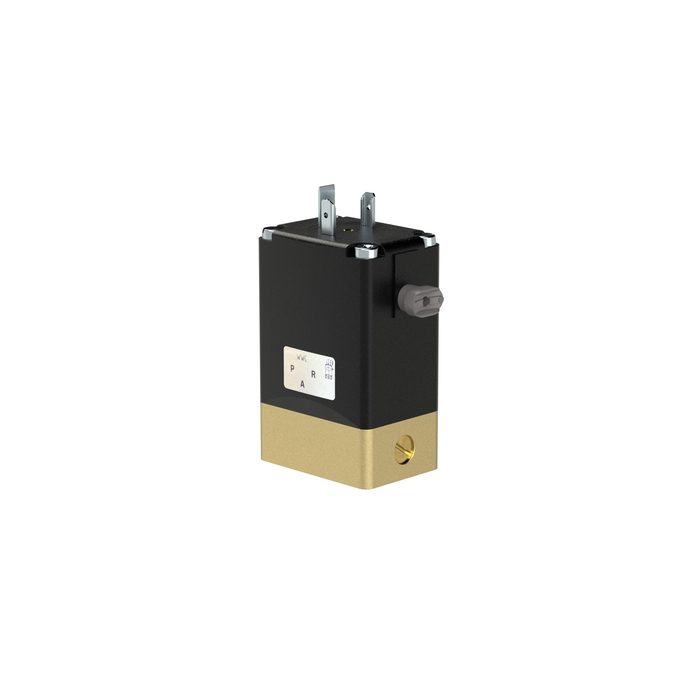 [129203] RIEGLER 3/2-Wege-Pilotventil, MS, FB-2,0, 24VAC, mediengetr. MV, "F.BV."