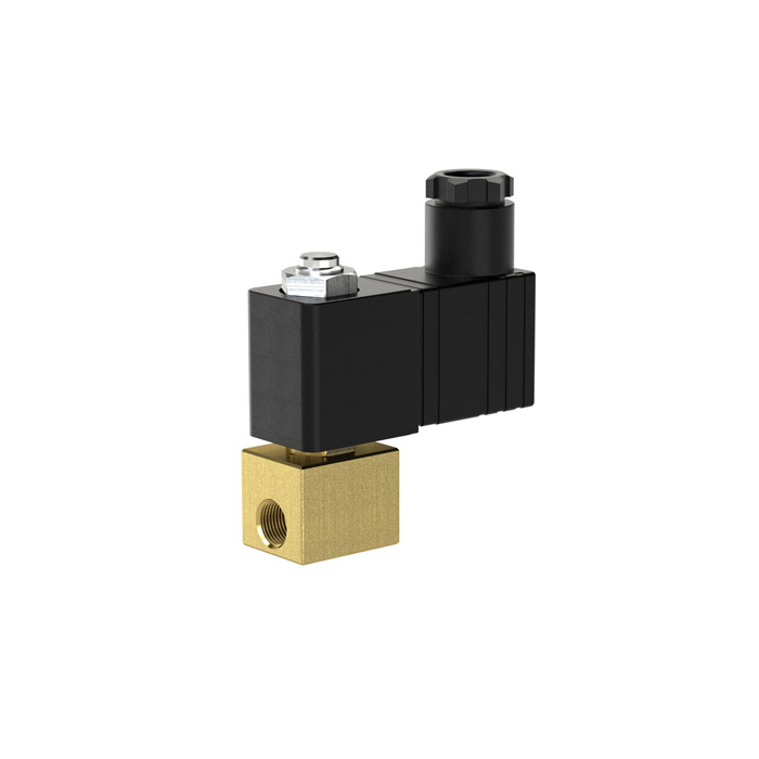 RIEGLER 2/2 MV, NC, MS, G18, DN 2,5, PN 0-8, FPM, direktg. 230V AC