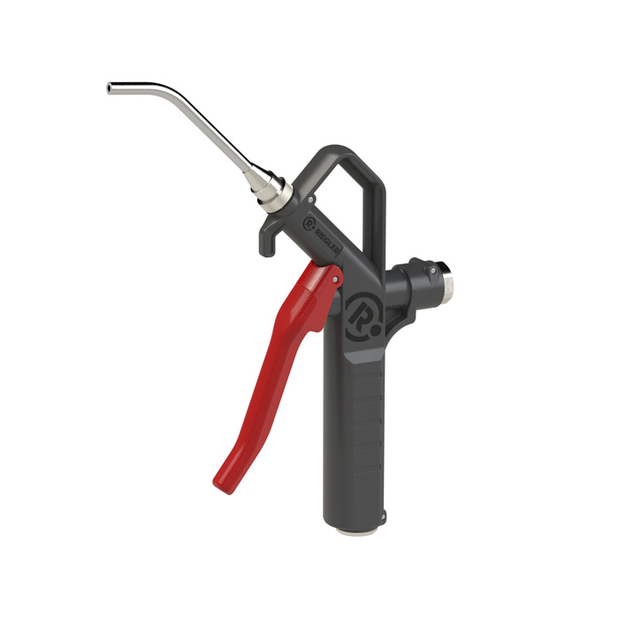 [129385] RIEGLER Blow gun, plastic, rod end, top connection, G 1/4 female thread