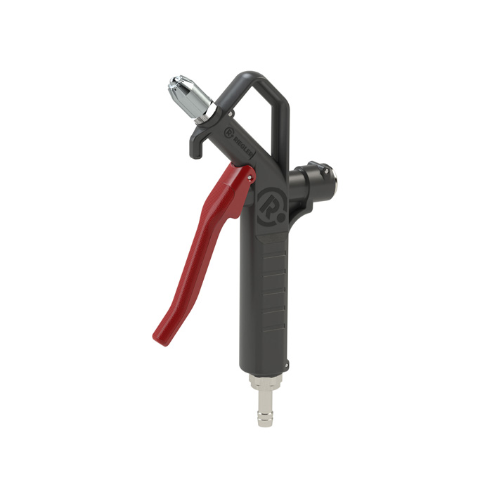 Blow gun, plastic, safety seal, and connecting nozzle LW 6