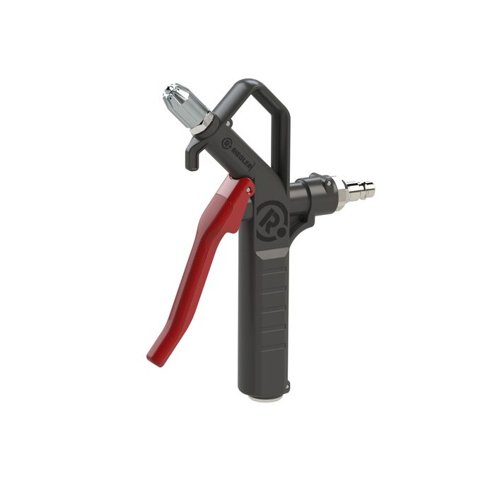 [129396] RIEGLER Blow gun, safety pressure, top connection, nipple NW 7.2