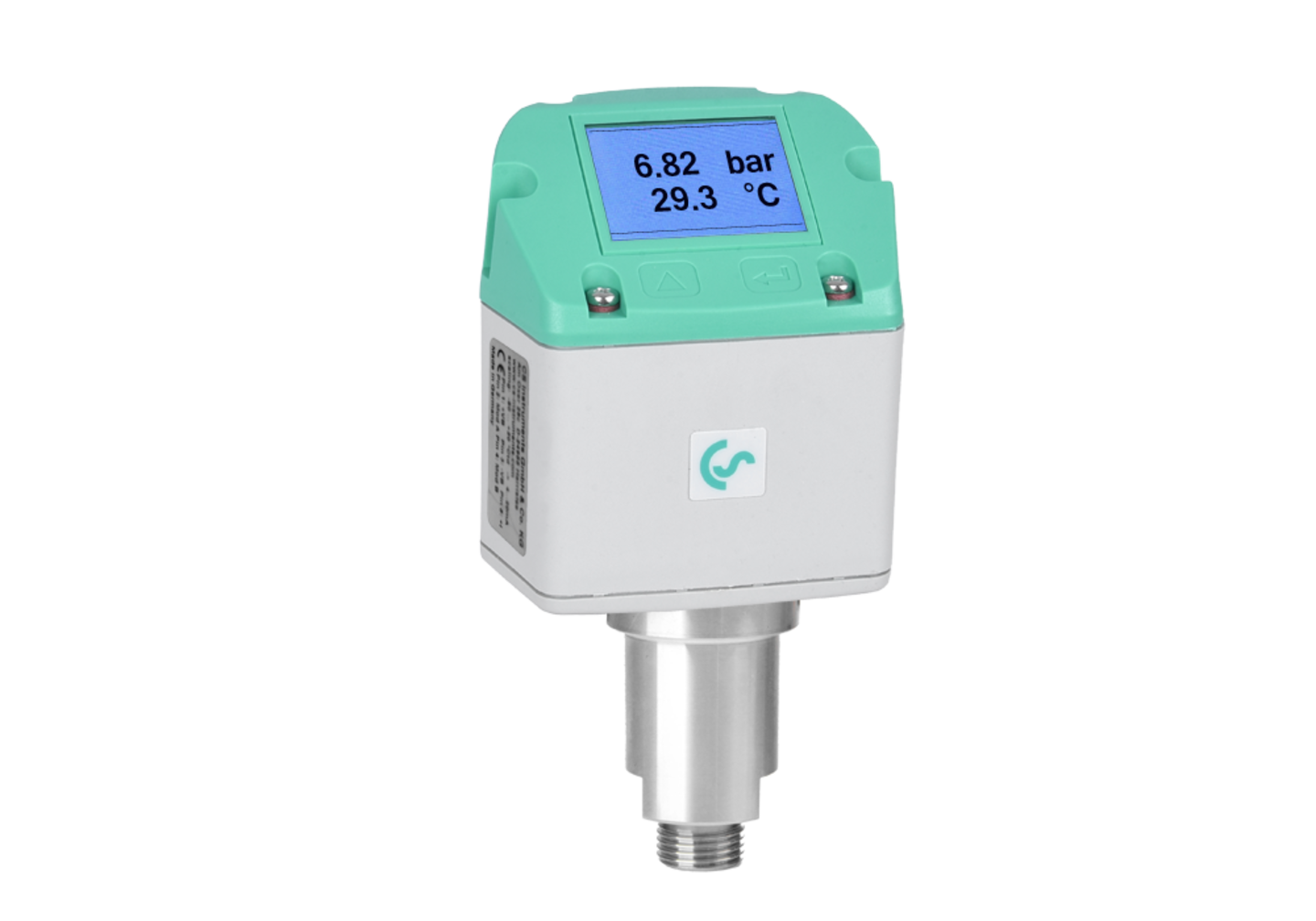 [0694 7000-A4-B2-C1] CS INSTRUMENTS PTS 500 Sensor Druck/Temp., 0…1,6 bar, G1/2“, PoE-Interface (Modbus/TCP), 1 x 4…20 mA Analogausgang, RS 485