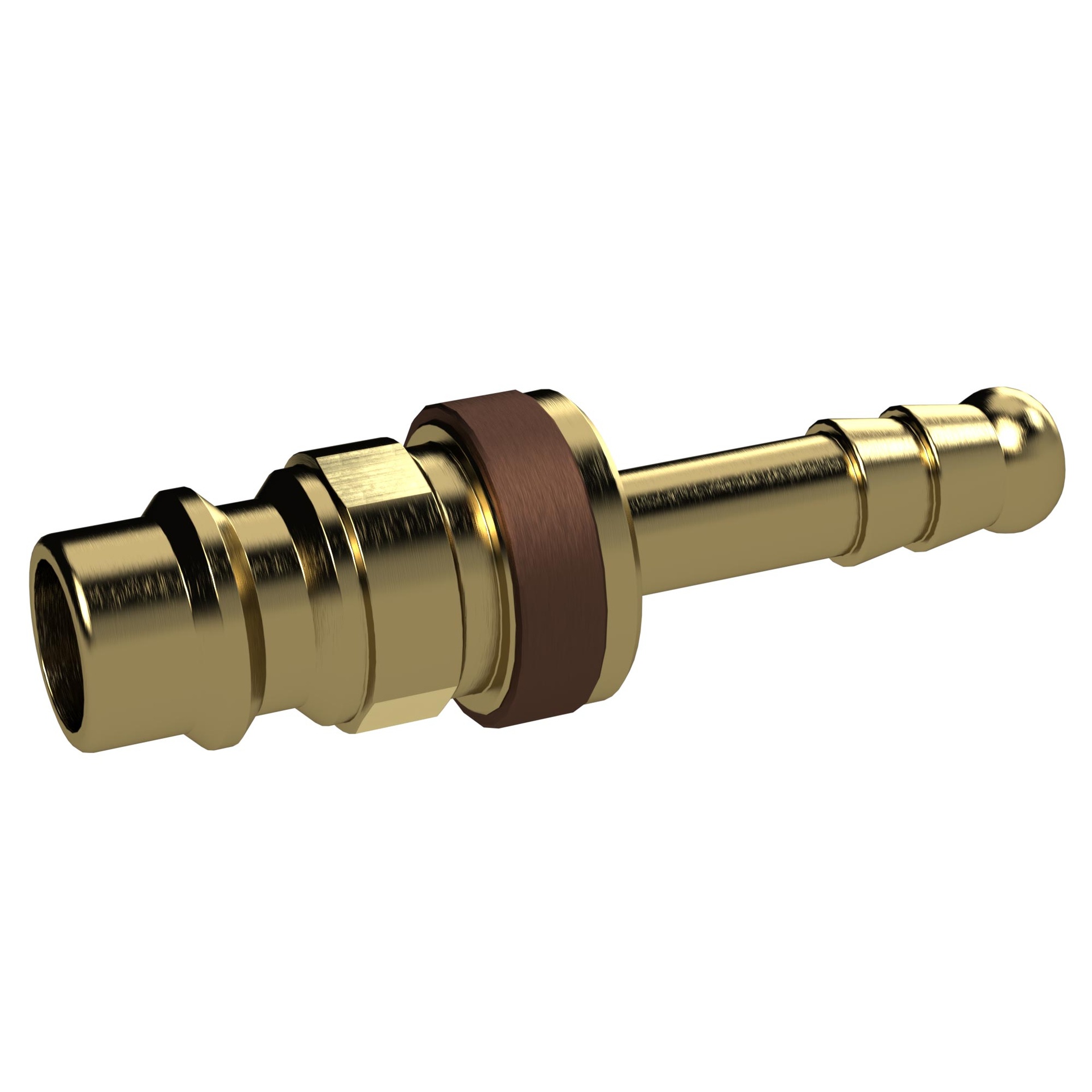 [137564] RIEGLER unmistakable insertion spout NW 7.8, MS blank, spout LW6, brown