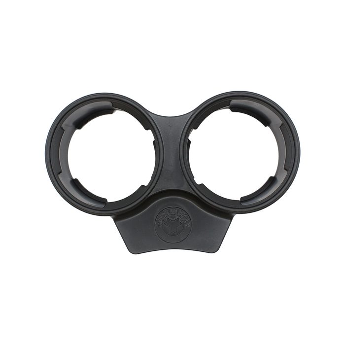 [146839] RIEGLER pressure gauge double housing protection cap made of KS, black, for Mano-Ø63 mm