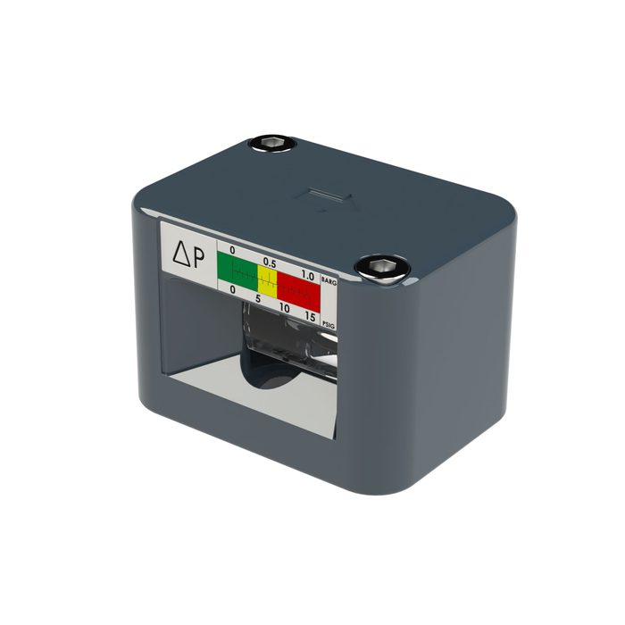 [146967] RIEGLER differential pressure gauge, 0 - 1 bar