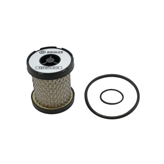 [147727] RIEGLER filter element for activated carbon filter, 0.003 mg/m³, G 1/2