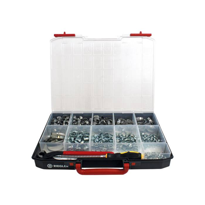[148959] RIEGLER assortment box, hose clamps