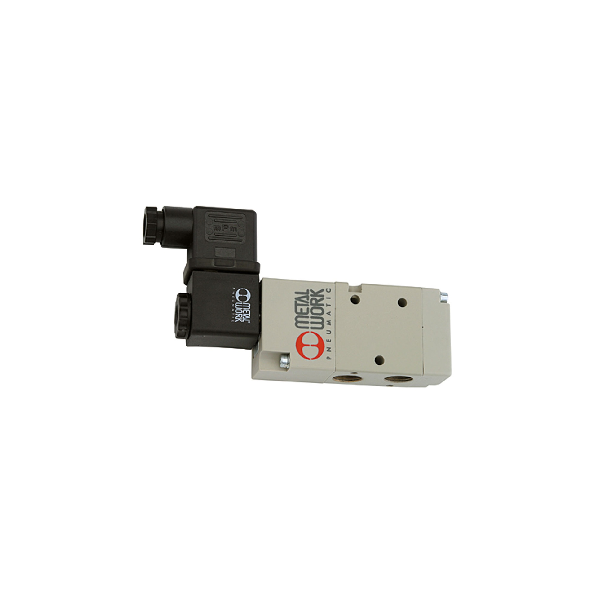 RIEGLER 3/2-way valve, low-temp., electro-pneumatic, mono, G 3/8, NO, 24 V DC