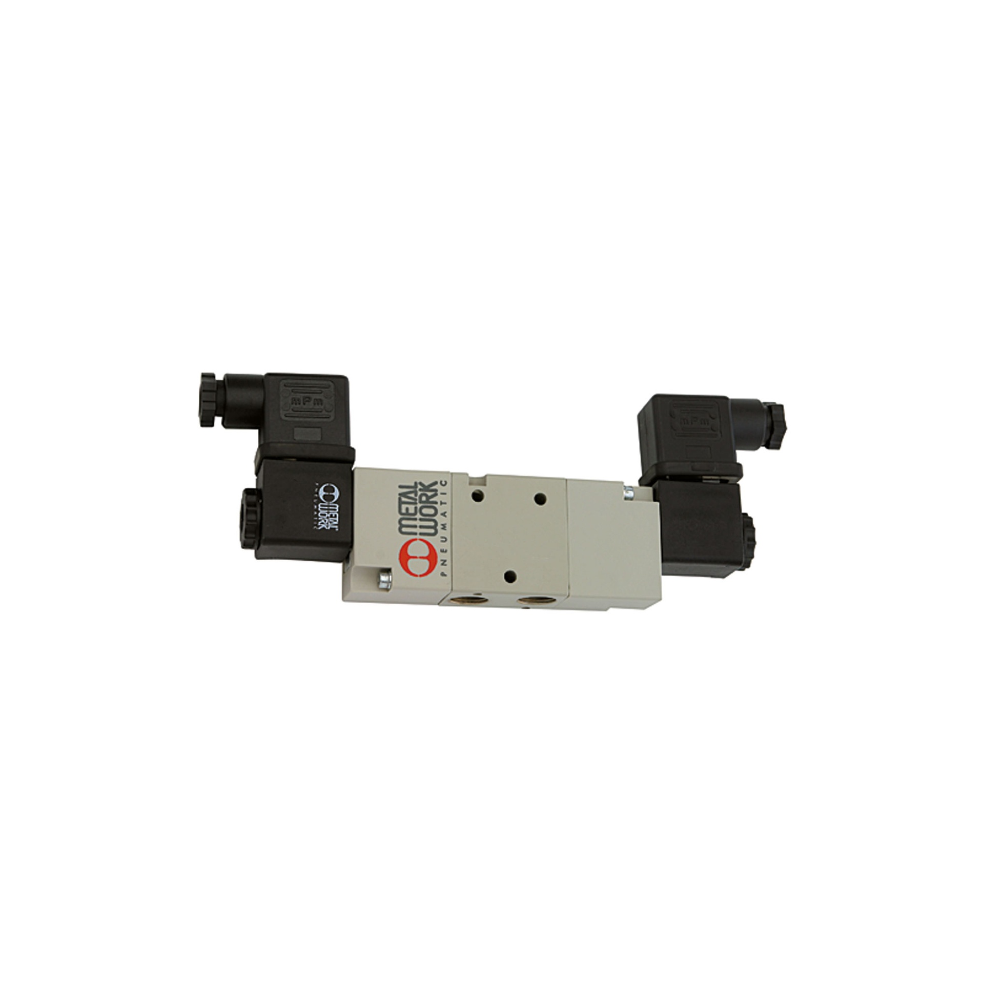 RIEGLER 3/2-way valve, low-temp., electro-pneumatic, bistable, G 3/8, 24 V DC