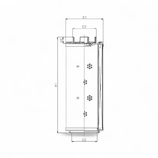 FILTREC Ersatzfilterelement für Hydac 0060R010P