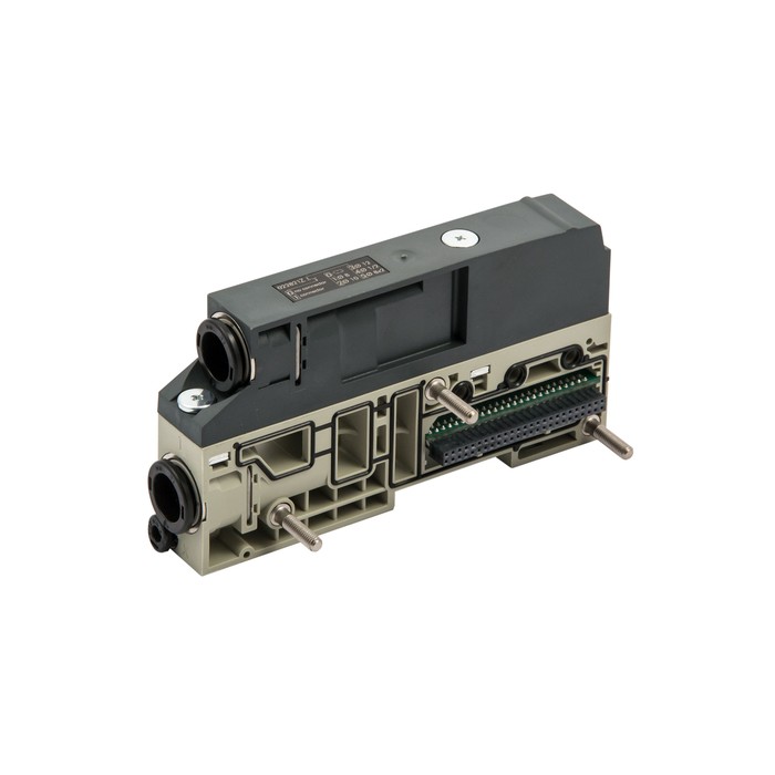 RIEGLER Zw.-Modul EB80, Ø8, Abl. 1xØ8, Anschl. 1/3/5 getr., o. el. Einsp.