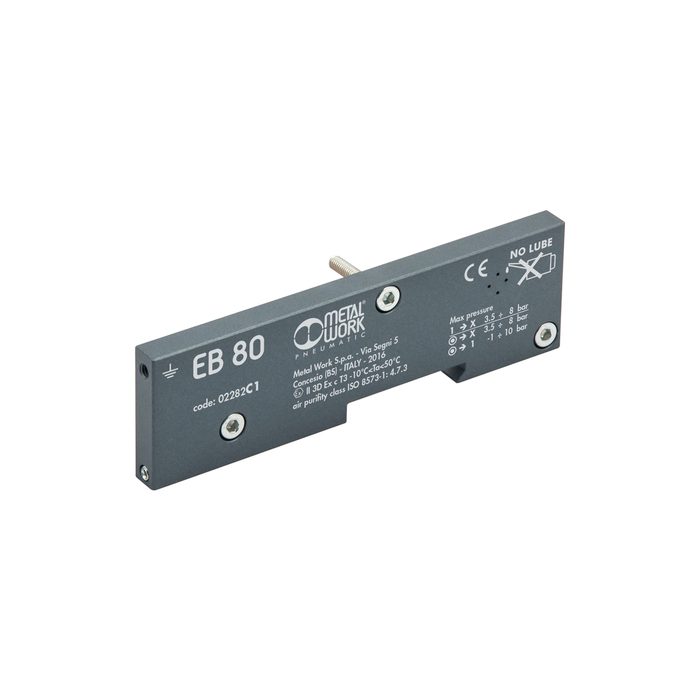 [153392] RIEGLER Endplatte EB 80 mit Multipol-Anschluss