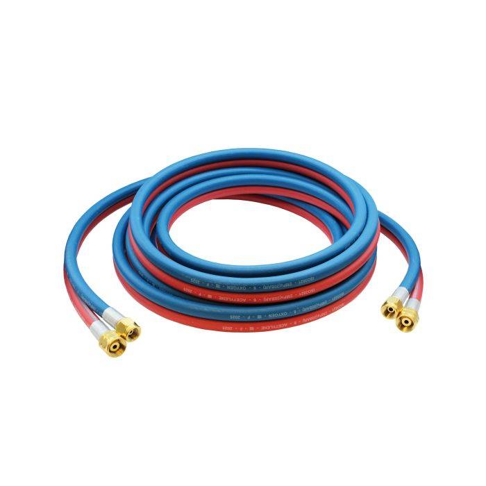 [156075] RIEGLER Autogenous Twin Hose, O2-C2H2, Ø 13.3x6.3, 40 m, Connectors